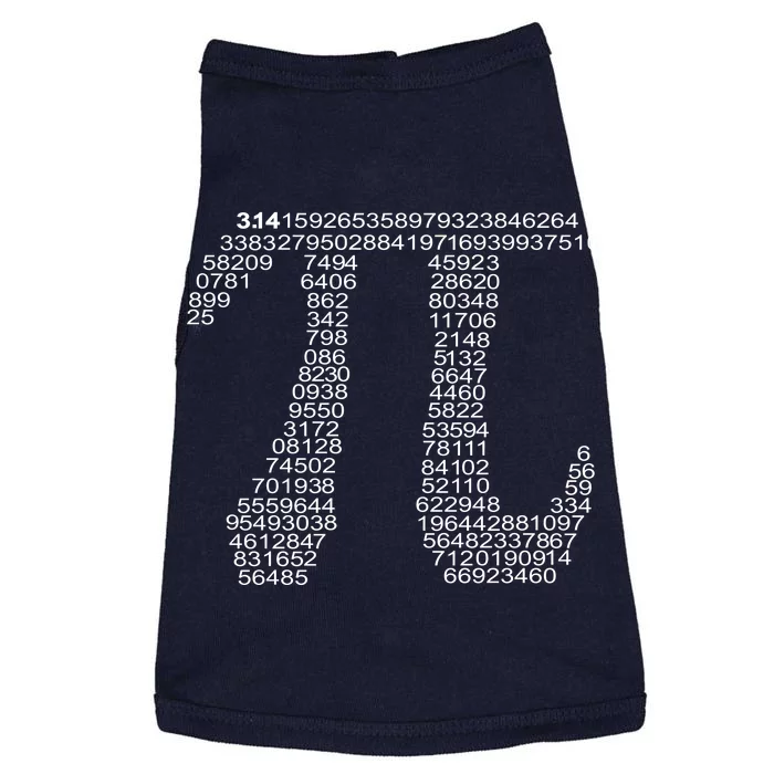 Get Pi Math Geek Doggie Tank