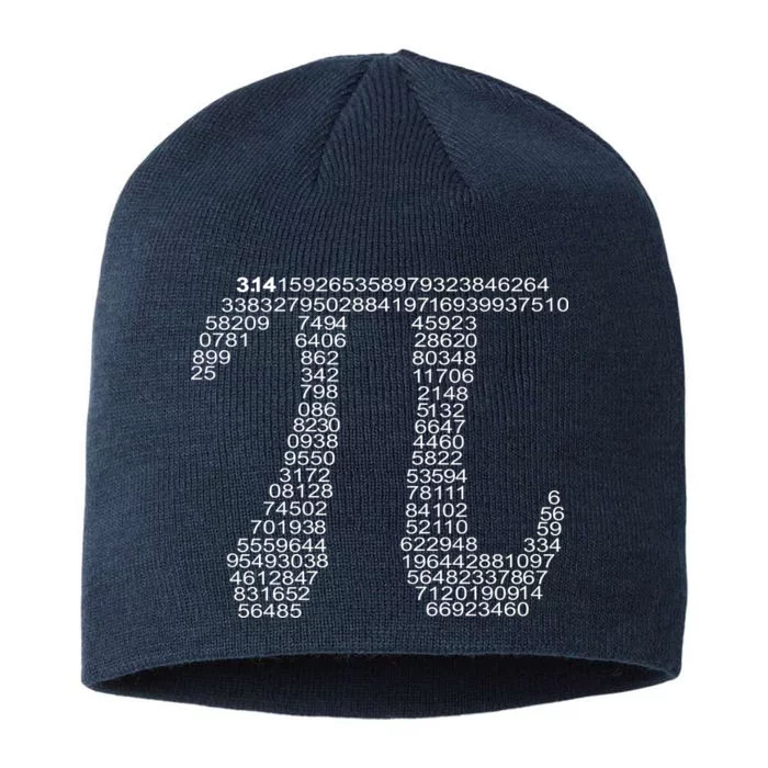 Get Pi Math Geek 8 1/2in Sustainable Knit Beanie