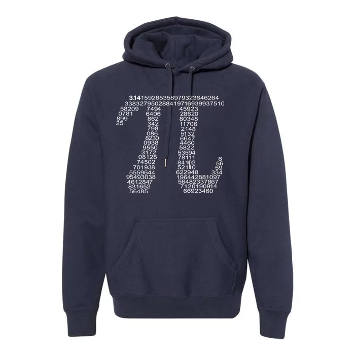 Get Pi Math Geek Premium Hoodie