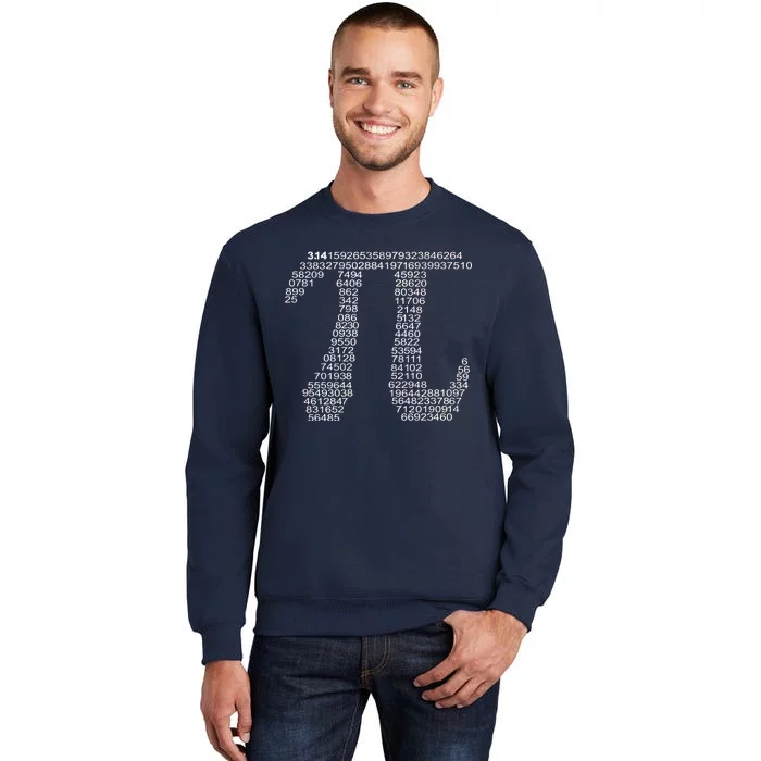 Get Pi Math Geek Tall Sweatshirt