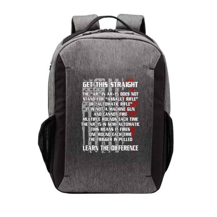 Get This Straight Learn the Difference AR-15 Vector Backpack