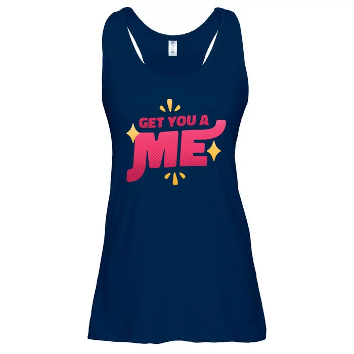 Get You A Me Ladies Essential Flowy Tank