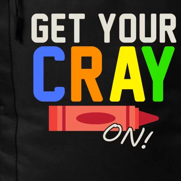 Get Your Cray-On! Fun Back To School Daily Commute Backpack