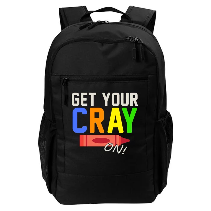 Get Your Cray-On! Fun Back To School Daily Commute Backpack