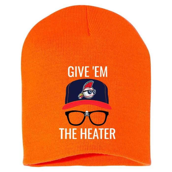 Give Em The Heater - Cleveland Baseball' Men's T-Shirt