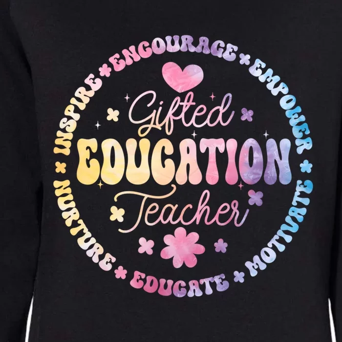 Gifted Education Teacher Appreciation Week Back To School Gift Womens California Wash Sweatshirt