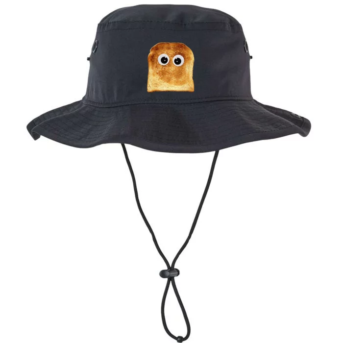 Googly Eye Toast Bread Eater Vegetarian Costume Funny Silly Legacy Cool Fit Booney Bucket Hat