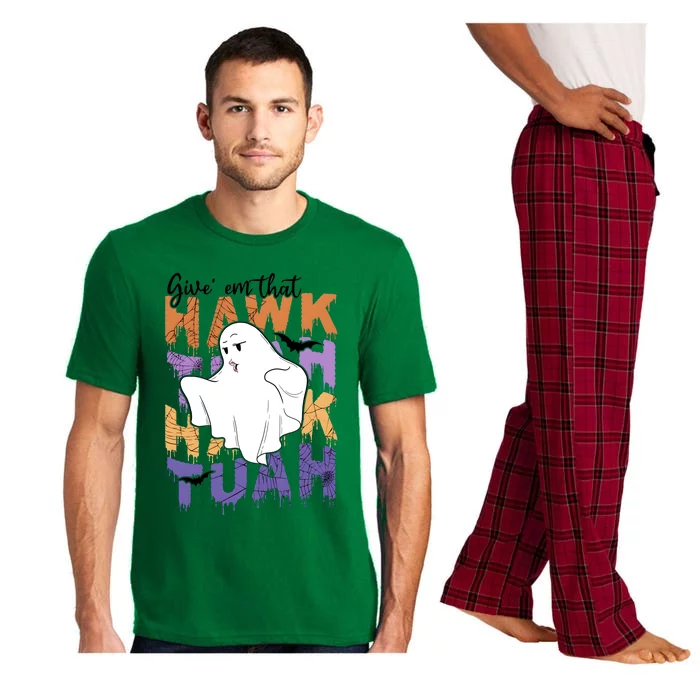 Give Em That Tuah Funny Halloween Pajama Set