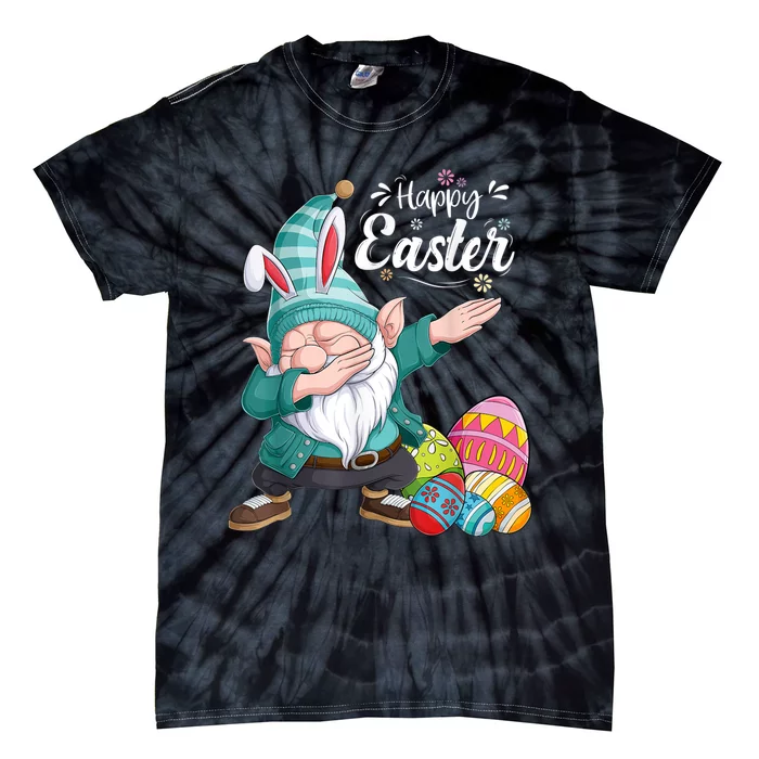 Gnome Easter Women Happy Easter Outfit Easter Tie-Dye T-Shirt