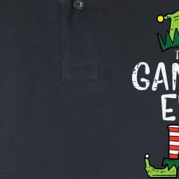 Gamer Elf Xmas Christmas Family Softstyle Adult Sport Polo