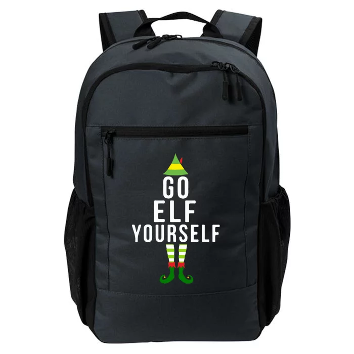 Go Elf Yourself Elf Costume Inappropriate Christmas Xmas Gift Daily Commute Backpack