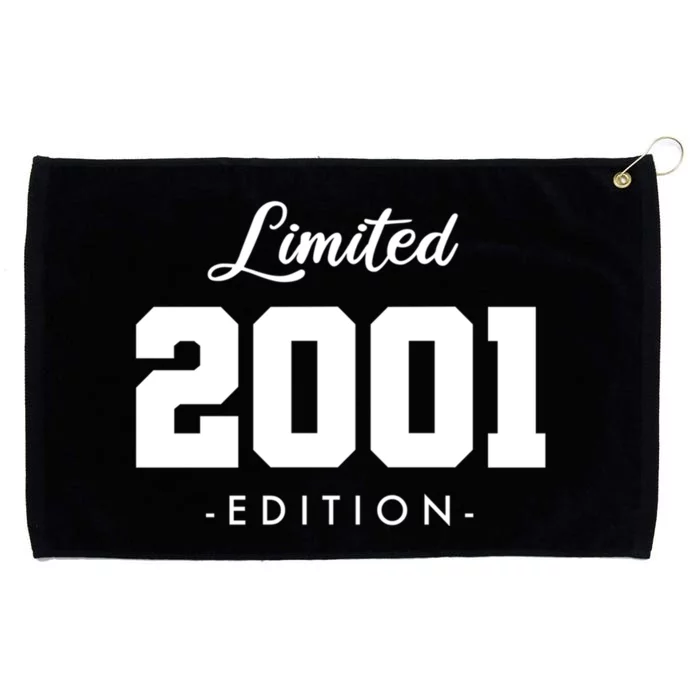 Gift for 22 Year Old 2001 Limited Edition 22nd Birthday Grommeted Golf Towel