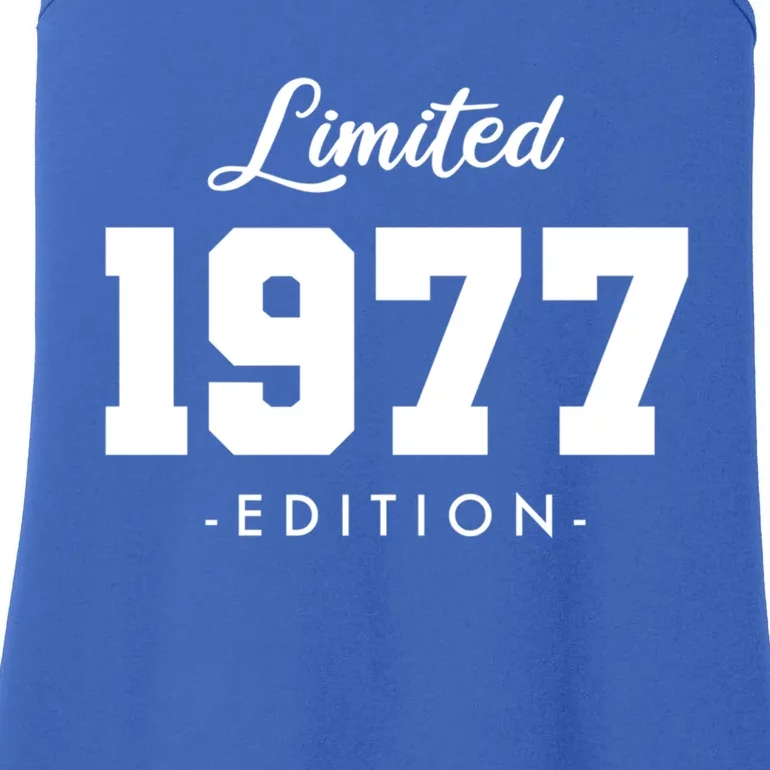 Gift For 46 Year Old 1977 Limited Edition 46th Birthday Gift Ladies Essential Tank