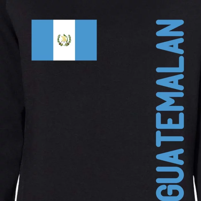 Guatemalan Flag And Guatemala Roots Cool Gift Womens California Wash Sweatshirt