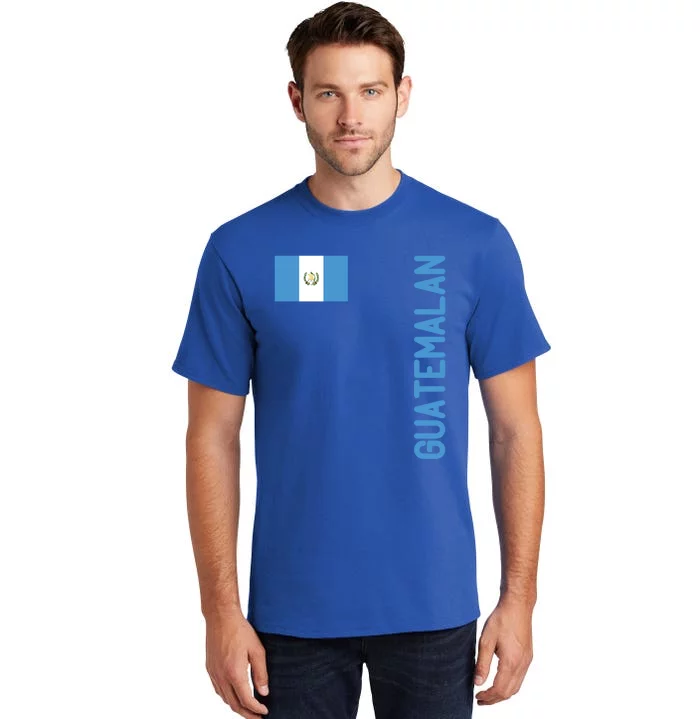 Guatemalan Flag And Guatemala Roots Cool Gift Tall T-Shirt