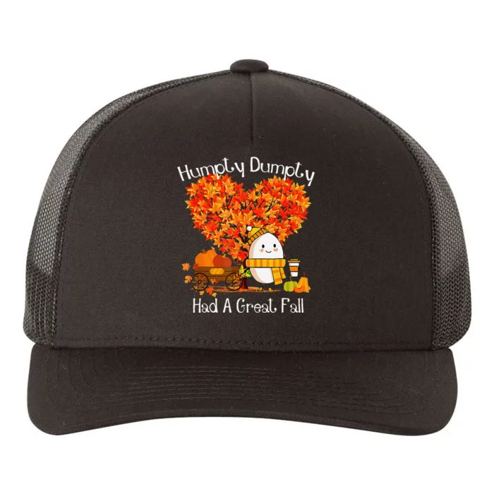 Great Fall Autumn Leaves Thanksgiving Gift Yupoong Adult 5-Panel Trucker Hat