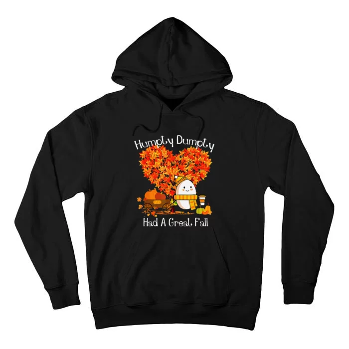 Great Fall Autumn Leaves Thanksgiving Gift Tall Hoodie