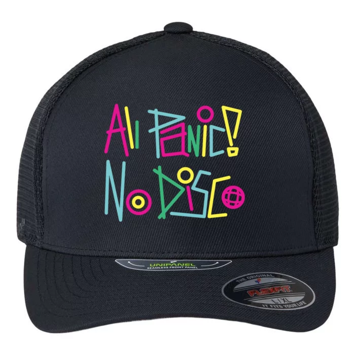 Got Funny All Panic No Disco Flexfit Unipanel Trucker Cap