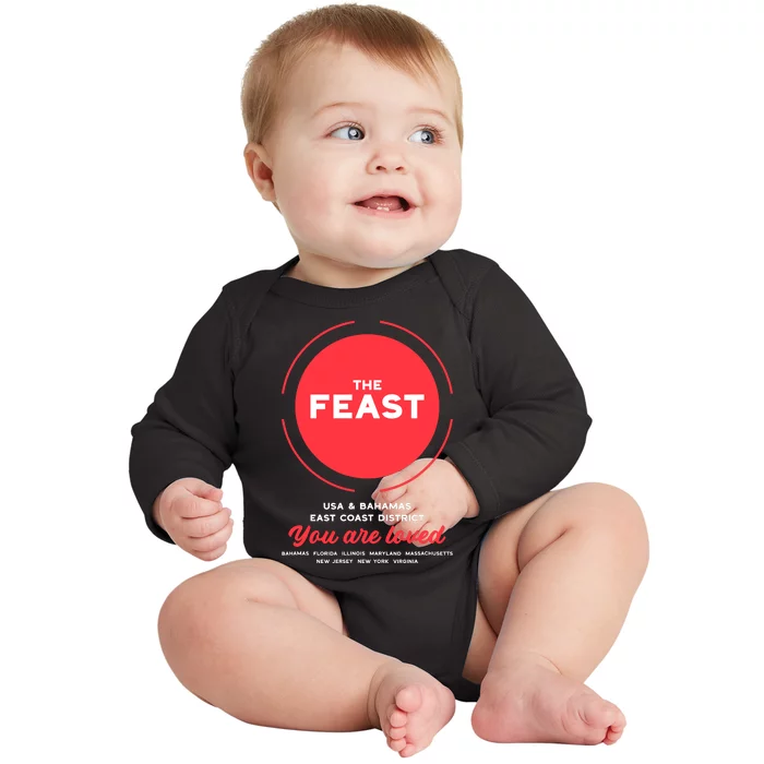 Grand Feast And Fellowship 2024 Baby Long Sleeve Bodysuit