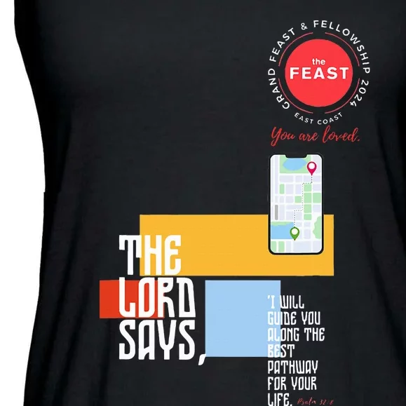 Grand Feast And Fellowship 2024 Ladies Essential Flowy Tank