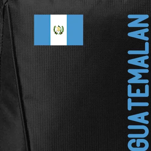 Guatemalan Flag And Guatemala Roots Gift City Backpack