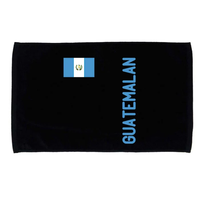 Guatemalan Flag And Guatemala Roots Gift Microfiber Hand Towel