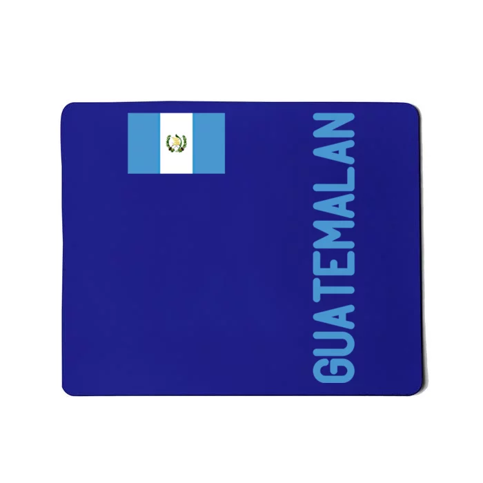 Guatemalan Flag And Guatemala Roots Gift Mousepad