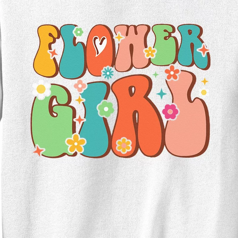 Groovy Flower A Bridesmaid Proposal Flower Sweatshirt