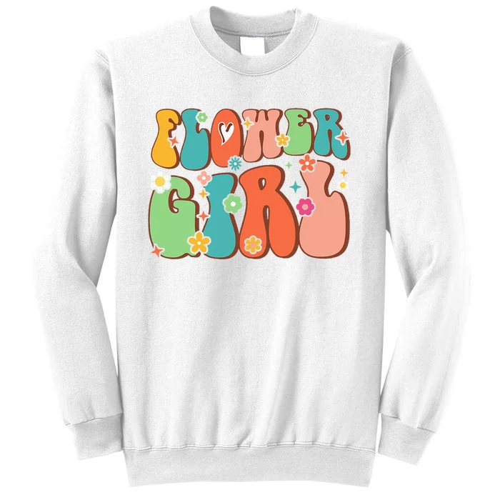 Groovy Flower A Bridesmaid Proposal Flower Sweatshirt