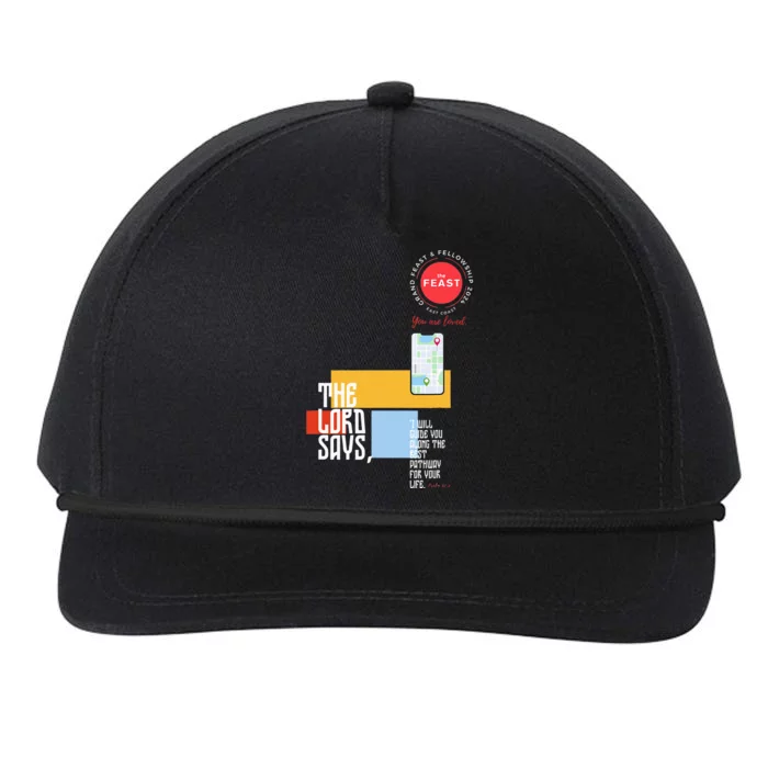 Grand Feast And Fellowship 2024 Snapback Five-Panel Rope Hat