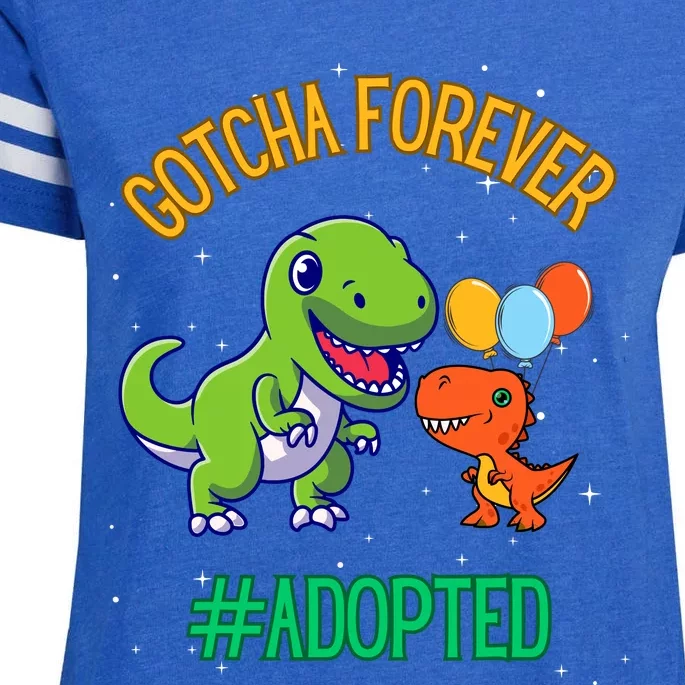 Gotcha Forever Adoption Day For Finally Adoption Day Enza Ladies Jersey Football T-Shirt