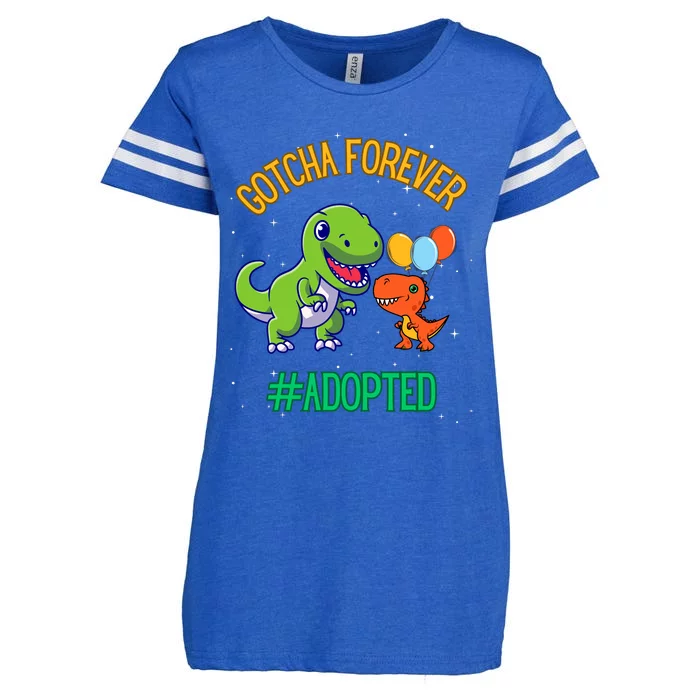 Gotcha Forever Adoption Day For Finally Adoption Day Enza Ladies Jersey Football T-Shirt