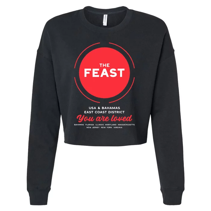 Grand Feast And Fellowship 2024 Cropped Pullover Crew