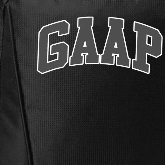 GAAP Funny Accountant T For CPA Gift City Backpack