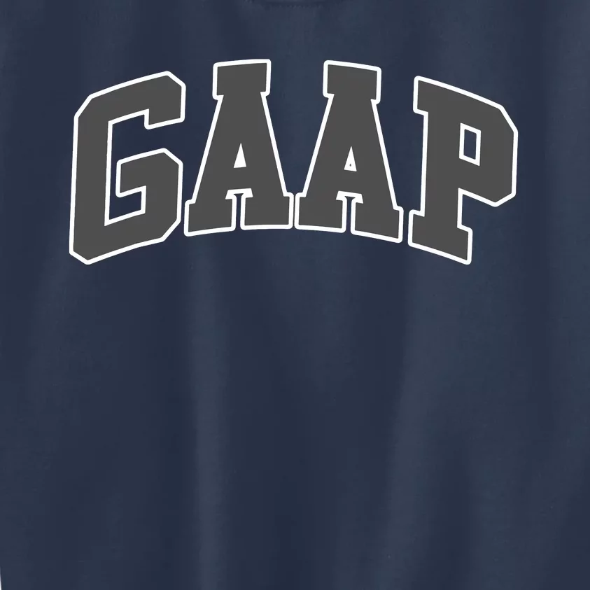 GAAP Funny Accountant T For CPA Gift Kids Sweatshirt