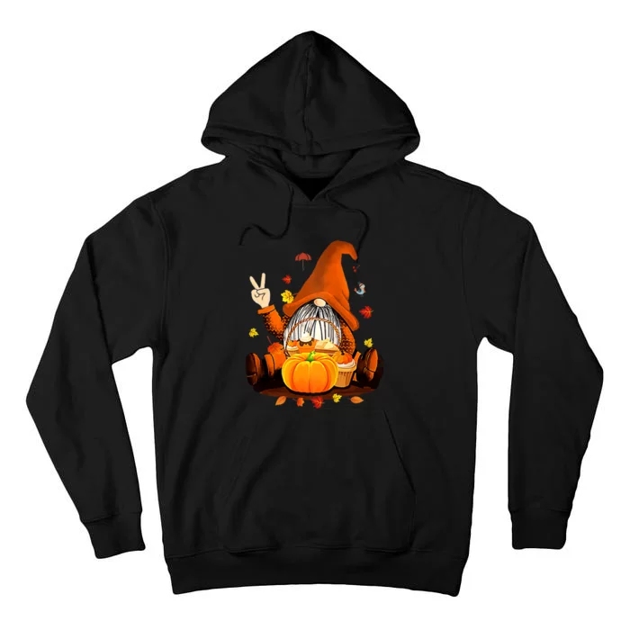 Gnomes Fall Autumn Cute Halloween Thanksgiving Tall Hoodie