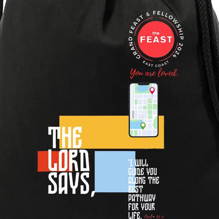 Grand Feast And Fellowship 2024 Drawstring Bag