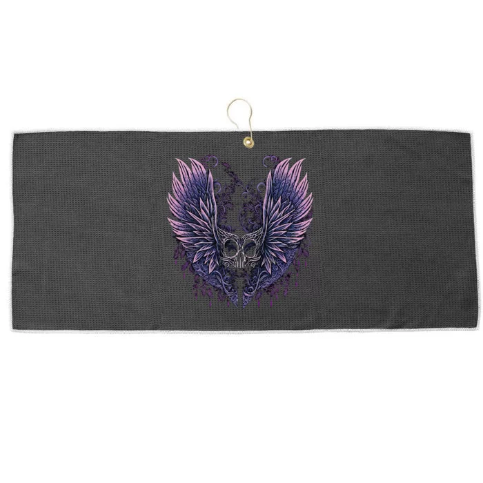 Goth Fairycore Aesthetic Gothic Fairy Aesthetic Large Microfiber Waffle Golf Towel