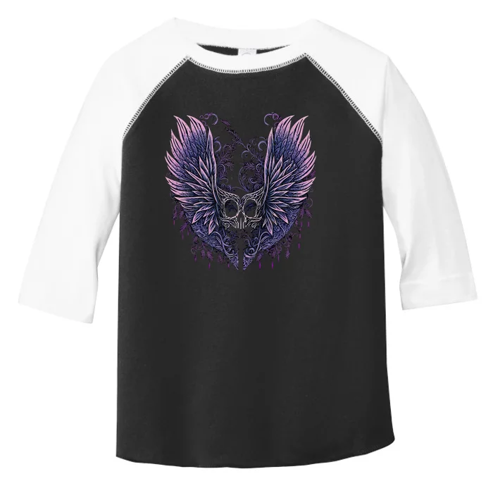 Goth Fairycore Aesthetic Gothic Fairy Aesthetic Toddler Fine Jersey T-Shirt