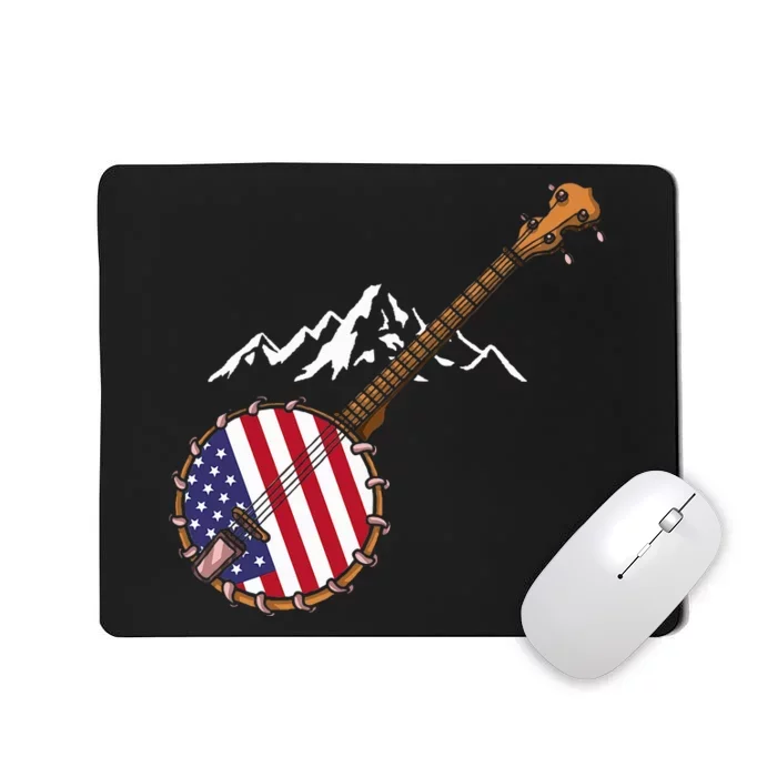 Gifts For Bluegrass Lovers Banjo Mandolin Kentucky Mousepad