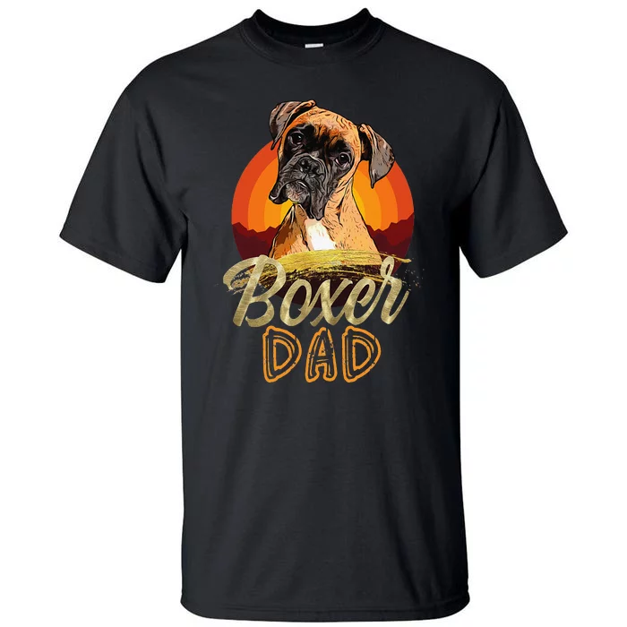 Gift For Boxer Lover Boxer Dad Tall T-Shirt