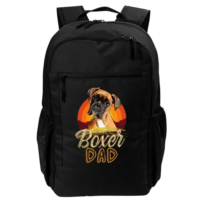 Gift For Boxer Lover Boxer Dad Daily Commute Backpack