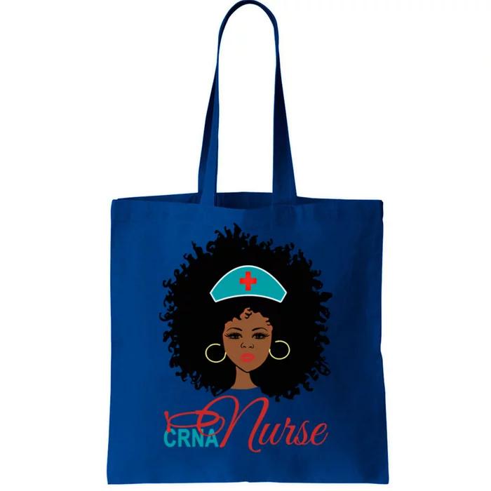 Gift For Black Crna Nurse Anesthetist Anesthesiologists Funny Gift Tote Bag