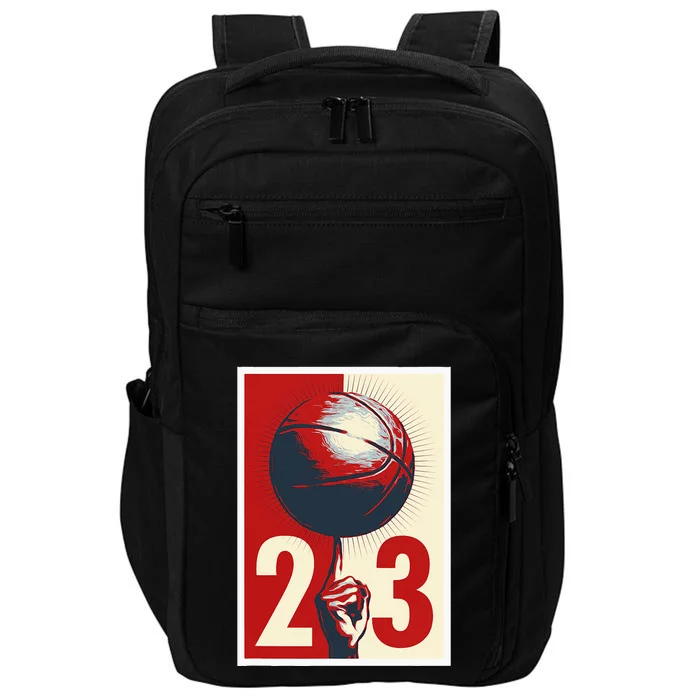 Gift For Basketball Fan Streetball Street Basketball Impact Tech Backpack