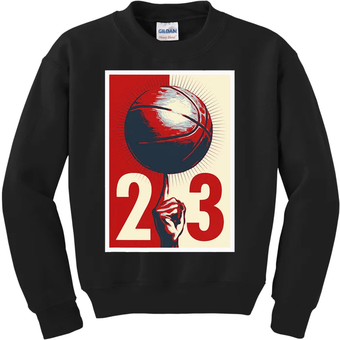 Gift For Basketball Fan Streetball Street Basketball Kids Sweatshirt