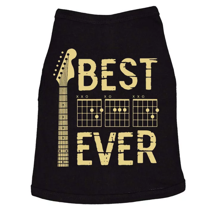 Guitarist Father Best Dad Ever D A D Chord Gifts Guitar Doggie Tank