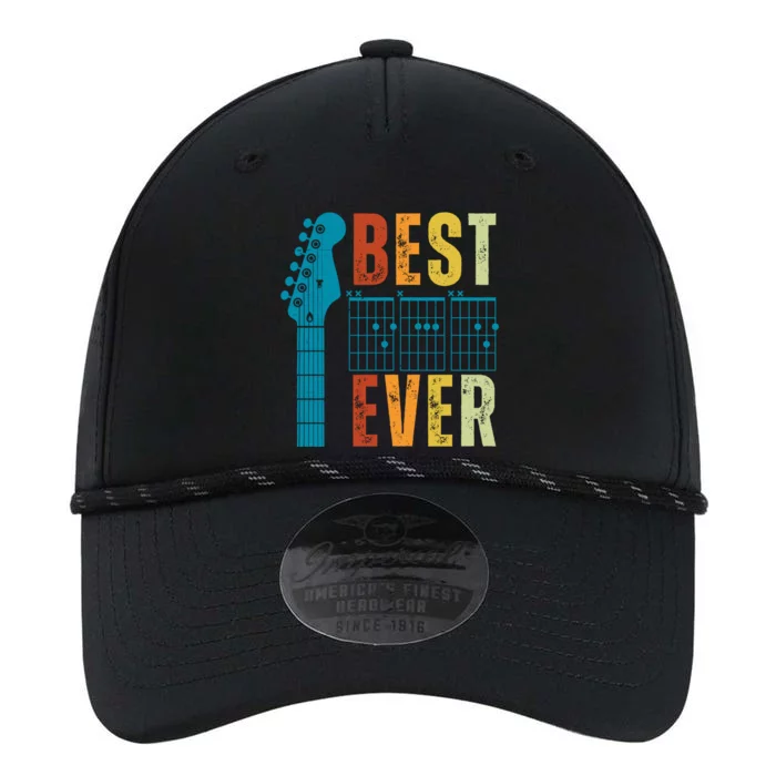 Guitarist Father Best Dad Ever Retro Gift Performance The Dyno Cap