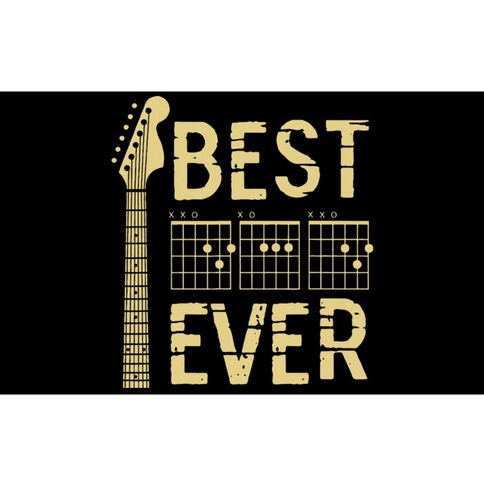 Guitarist Father Best Dad Ever D A D Chord Bumper Sticker