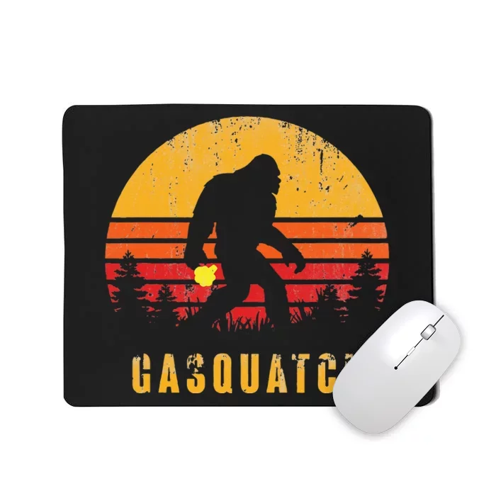 Gasquatch Funny Bigfoot Farting Sasquatch Believer Fart Yeti Mousepad