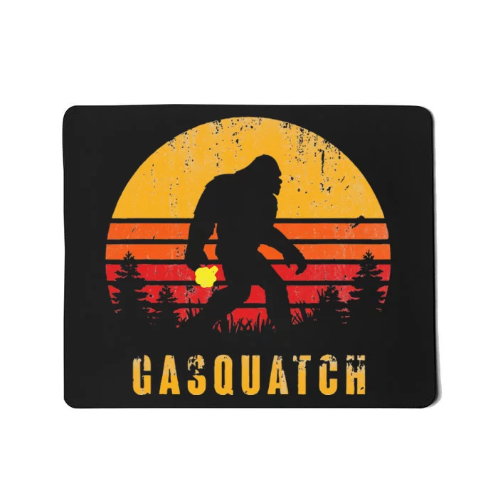 Gasquatch Funny Bigfoot Farting Sasquatch Believer Fart Yeti Mousepad